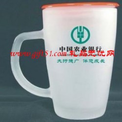 農業銀行廣告磨砂杯