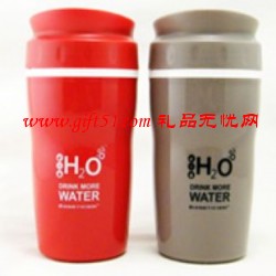 雙層隔熱運動水杯/廣告塑料杯